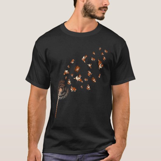 T-shirt Dandelion Chien Propriétaire Animaux Animaux Chien (Devant)