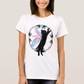 T-shirt Dandelion de chat cosmique (Devant)