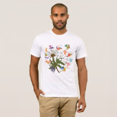 T-shirt Dandelion Dragon Flower, Dragon Lover unisex (Devant entier)