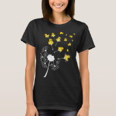 T-shirt Dandelion Duckie Bath Toy Ducky Ducky Funny Rub (Devant)