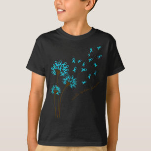 T-shirt Dandelion Faith Hope Love Tourette Syndrome