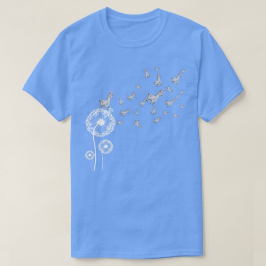 T-shirt Dandelion Fleur Aplaca Llama (Design devant)