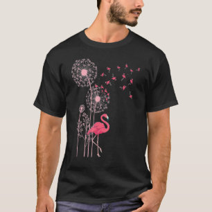 T-shirt Dandelion Fleur Exotique Animal Tropical Oiseau ro
