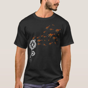 T-shirt Dandelion Fleur Safari Afrique Giraffe