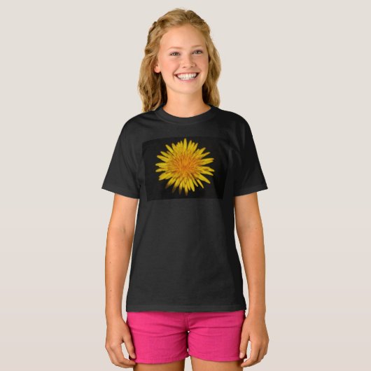 T-shirt Dandelion Flower gccna (Devant entier)