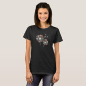 T-shirt Dandelions avec de mignons petits animaux (Devant entier)
