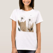 T-shirt dandelions matisse style (Devant)