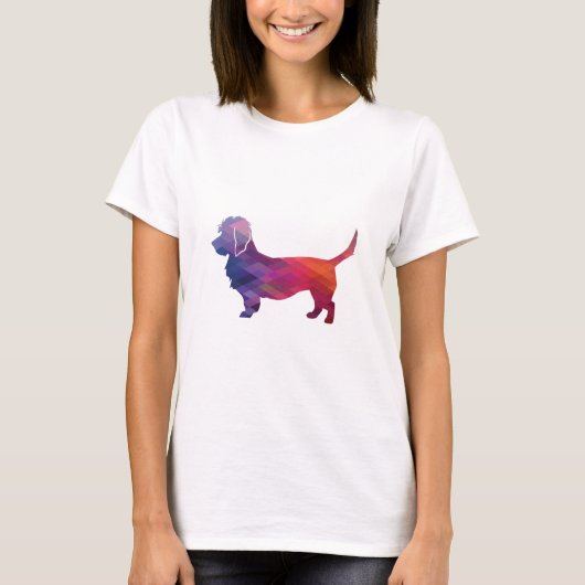 T-shirt Dandie Dinmont Dog Breed (Devant)