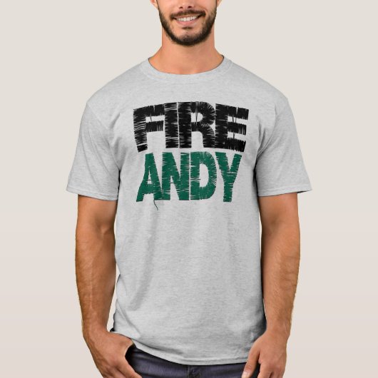 T-shirt d'Andy du feu (Devant)