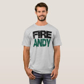 T-shirt d'Andy du feu (Devant entier)