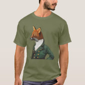 T-shirt Dandy Fox Portrait (Devant)