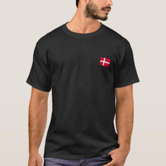T-shirt Danemark Drapeau Cool Danmark Drapeau Drapeau Cade