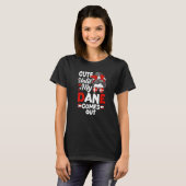 T-shirt Danemark Drapeau danois Mignon Jusqu'à ce que mon (Devant entier)