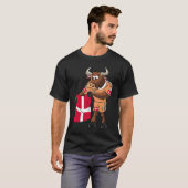 T-shirt Danemark Fan Taurus (Devant entier)