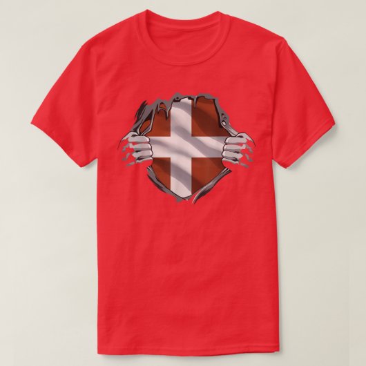 T-shirt Danemark Scandinavie (Design devant)