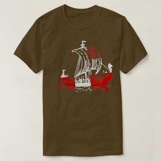 T-shirt Danemark Viking Danemark Viking Danemark (Design devant)