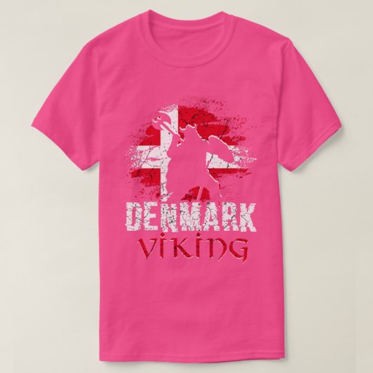 T-shirt Danemark Viking Warrior (Design devant)