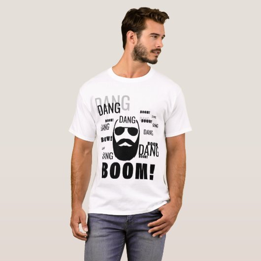 T-shirt DANG BOOM Cloud (Devant entier)