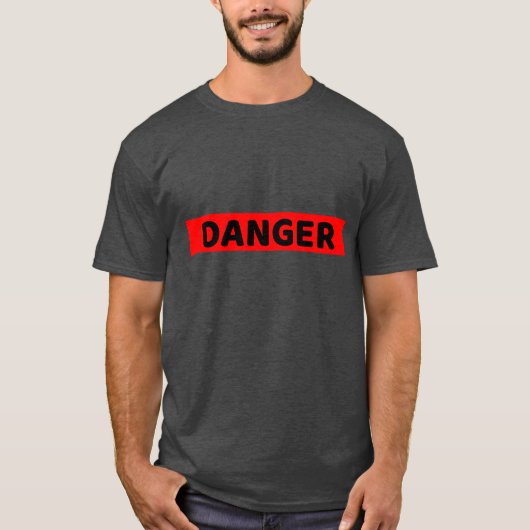 T-shirt Danger (Devant)