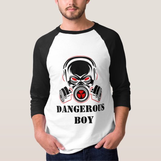 T-shirt danger (Devant)