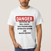 T-SHIRT DANGER (Devant)