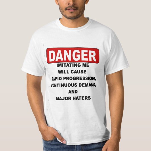 T-SHIRT DANGER (Devant)