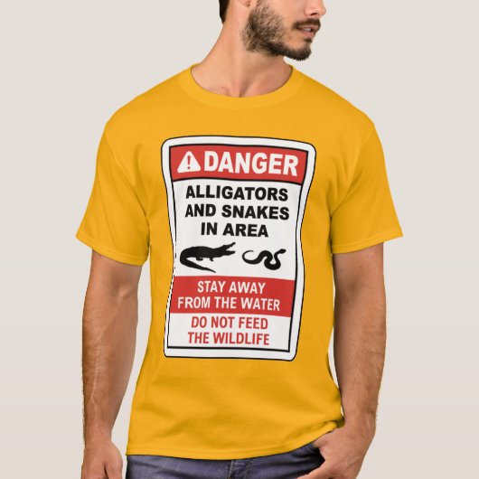 T-shirt Danger (Devant)