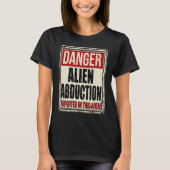 T-shirt Danger Aliens Graphic (Devant)