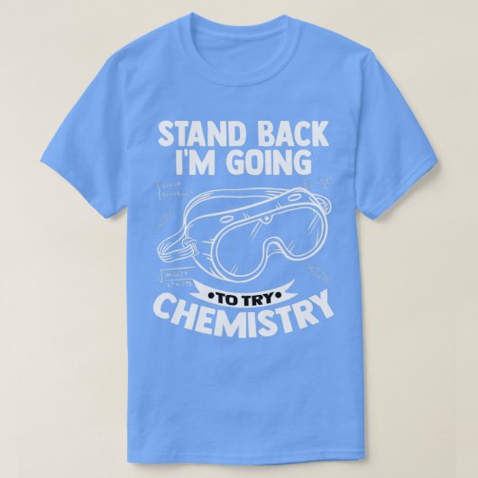 T-shirt Danger chimique Alchimie Biochimie Formule (Design devant)