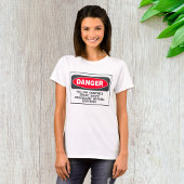 T-shirt Danger Confined Space Entry Safety Warning