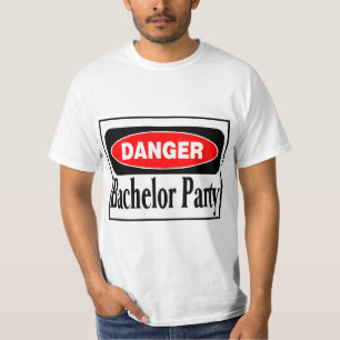 T-shirt Danger de fête de baccalauréat