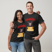 T-shirt Danger Je Suis Un Gros (Unisexe)
