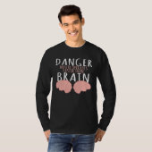 T-shirt Danger mouth works faster than the brain anatomy (Devant entier)