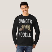 T-shirt Danger Noodle  Herpetologist Ophidian Snake (Devant entier)