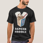 T-shirt Danger Noodle Snake Kids Snakes Meme Ball Python (Devant)
