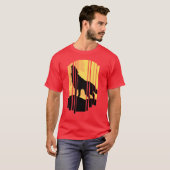 T-shirt Danger Wolf- (Devant entier)