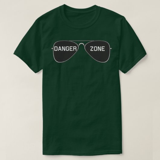 T-shirt Danger Zone (Design devant)