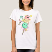 T-shirt Dango Kawaii Hanami (Devant)
