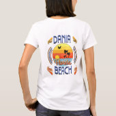 T-shirt Dania Beach, Floride (Dos)