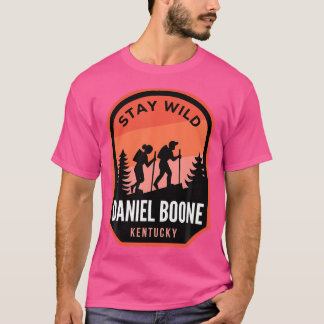 T-shirt Daniel Boone Kentucky Randonnée Dans La Nature