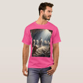 T-shirt Daniel Dans Les Lions Den Foi Chrétienne Dieux Mir (Devant entier)