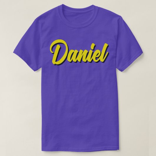 T-shirt Daniel Mon Nom Est Daniel 3 (Design devant)