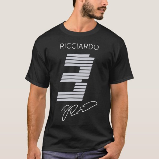 T-shirt Daniel Ricciardo 3 - Équipe Rb_2024 (Devant)
