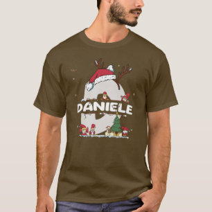 T-shirt Daniele Christmas w Daniele Nom pour les Noël drôl