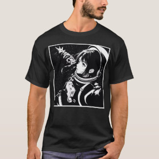 T-Shirt d'anime de fille spatiale