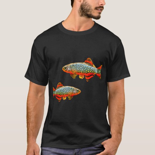 T-shirt Danios perle céleste (Devant)