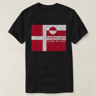 T-shirt Danish and Greenland Flag