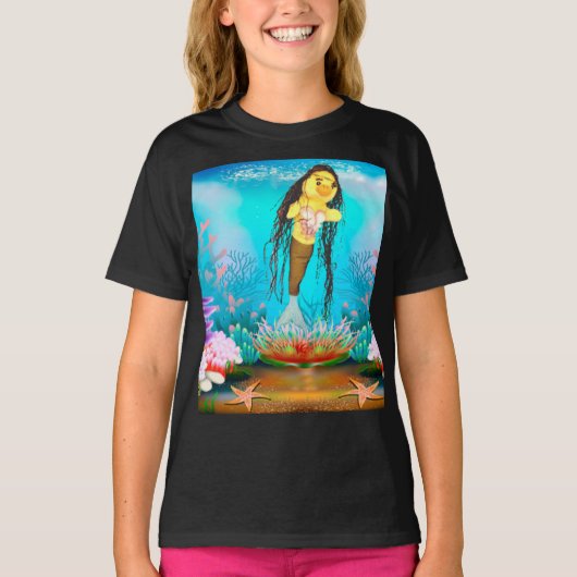 T-shirt Danni la Sirène (Devant)