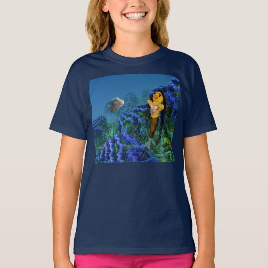 T-shirt Danni la Sirène (Devant)
