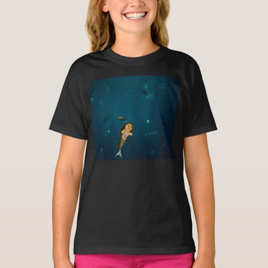 T-shirt Danni la Sirène (Devant)